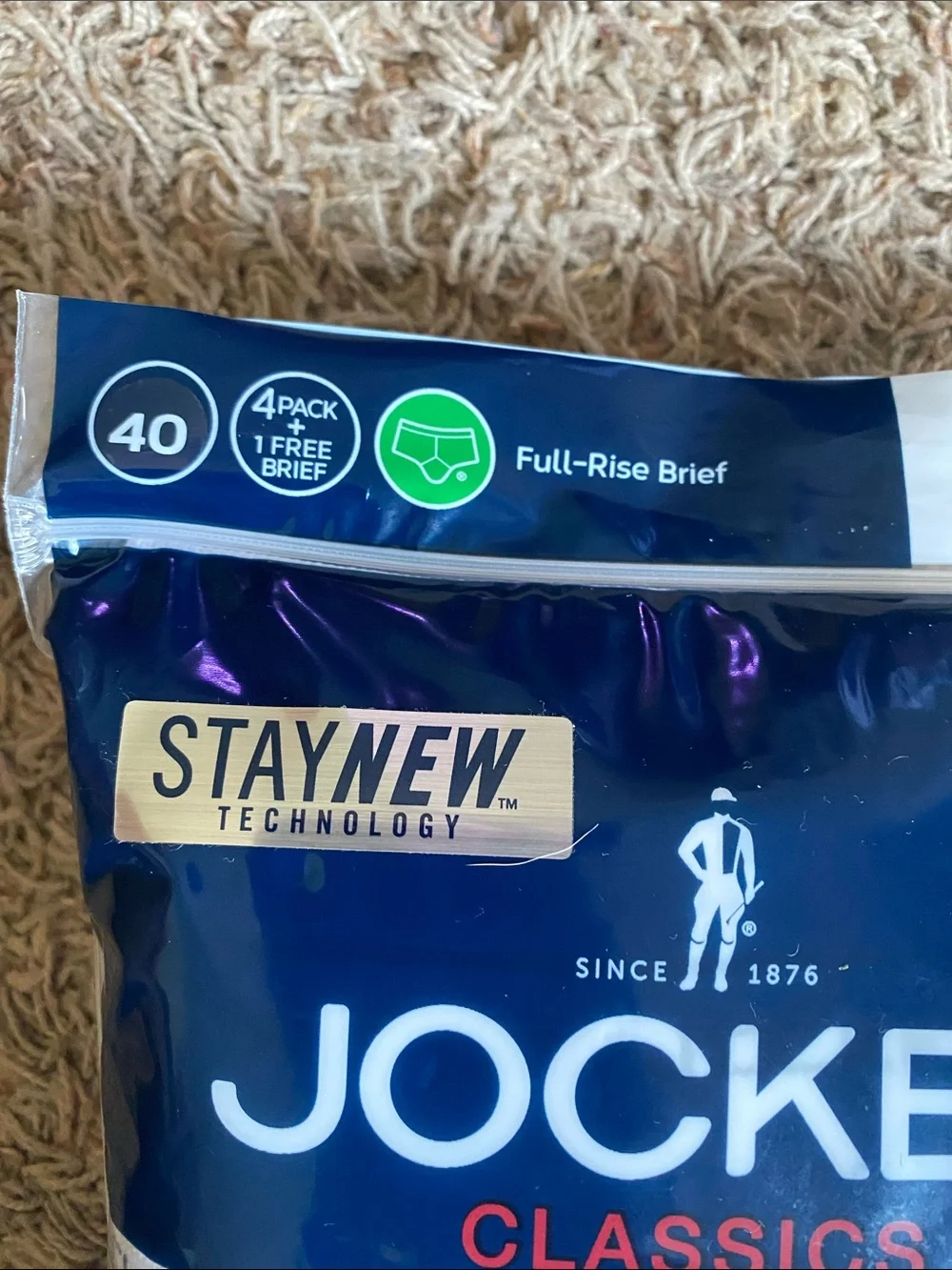 Jockey Classics White Boxer Briefs 4+1 Pack